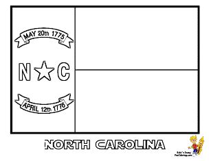 North carolina state coloring day flag coloring pages north carolina coloring pages