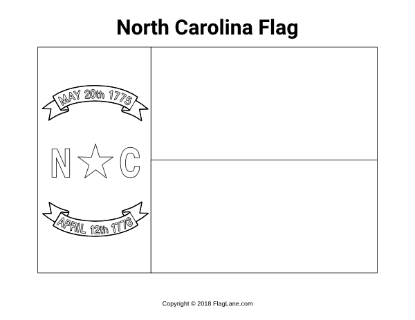 Free printable north carolina flag coloring page download it at httpsflaglanecoloring