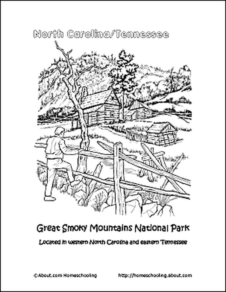 Learn about north carolina with free printables north carolina carolina coloring pages