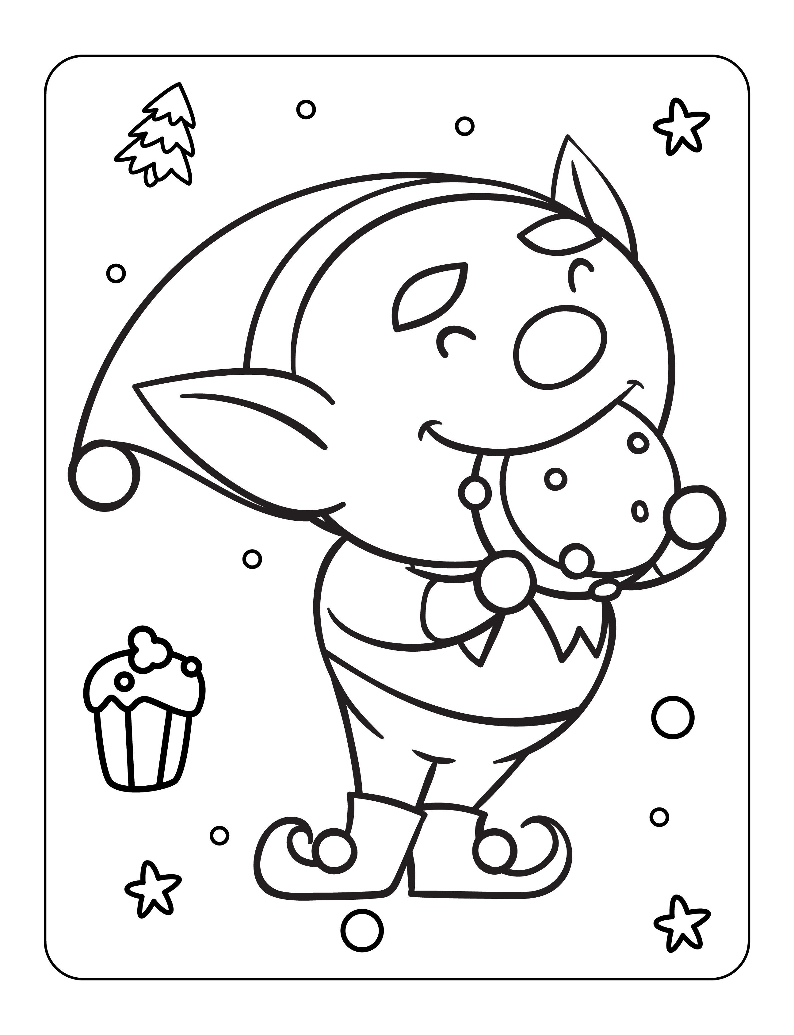 Elf coloring pages free christmas elves coloring pages