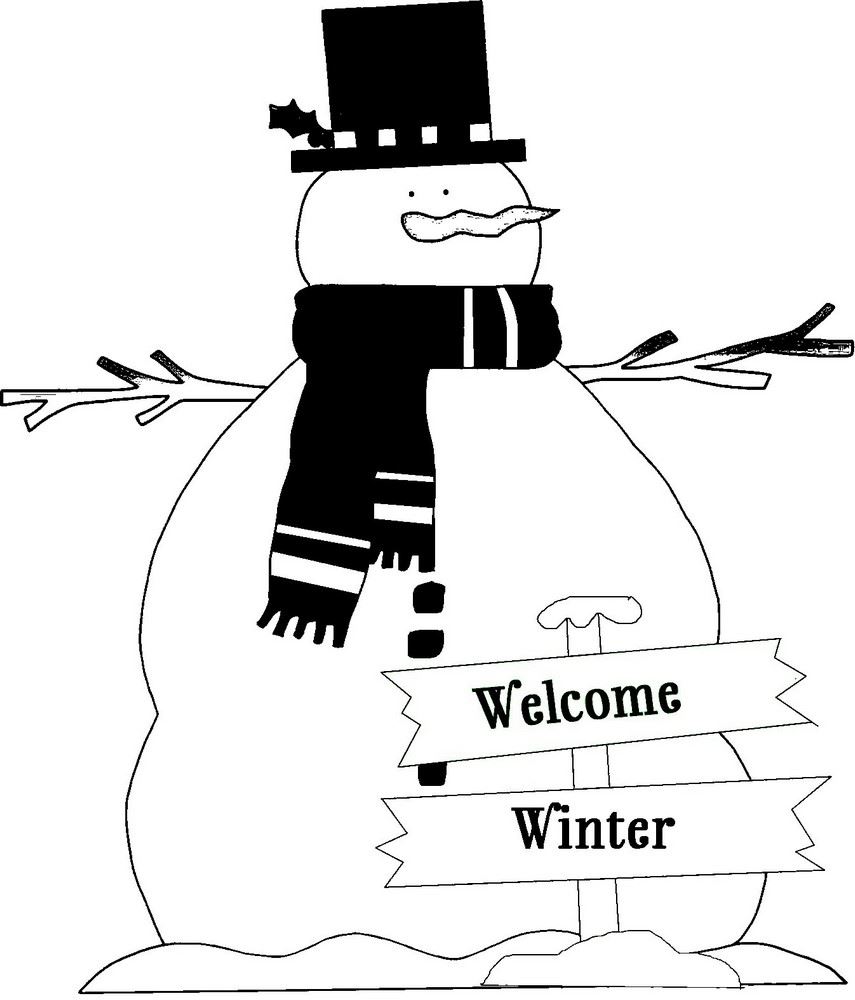 Snowman clipart