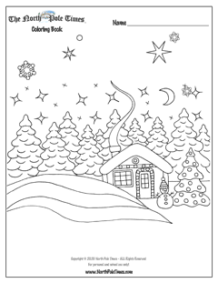 Free printable christmas coloring pages for kids