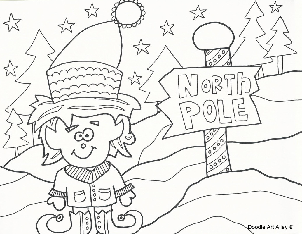 Christmas coloring pages