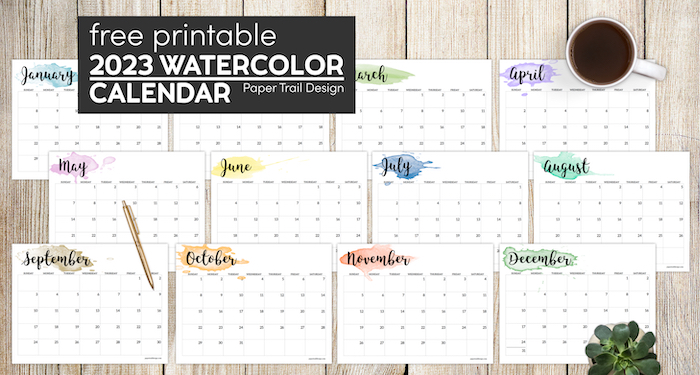 Calendar printable