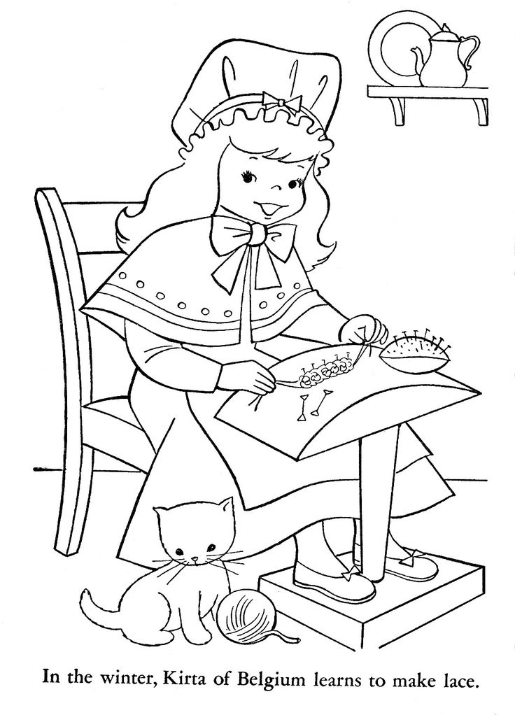 Vintage coloring books coloring books disney coloring pages