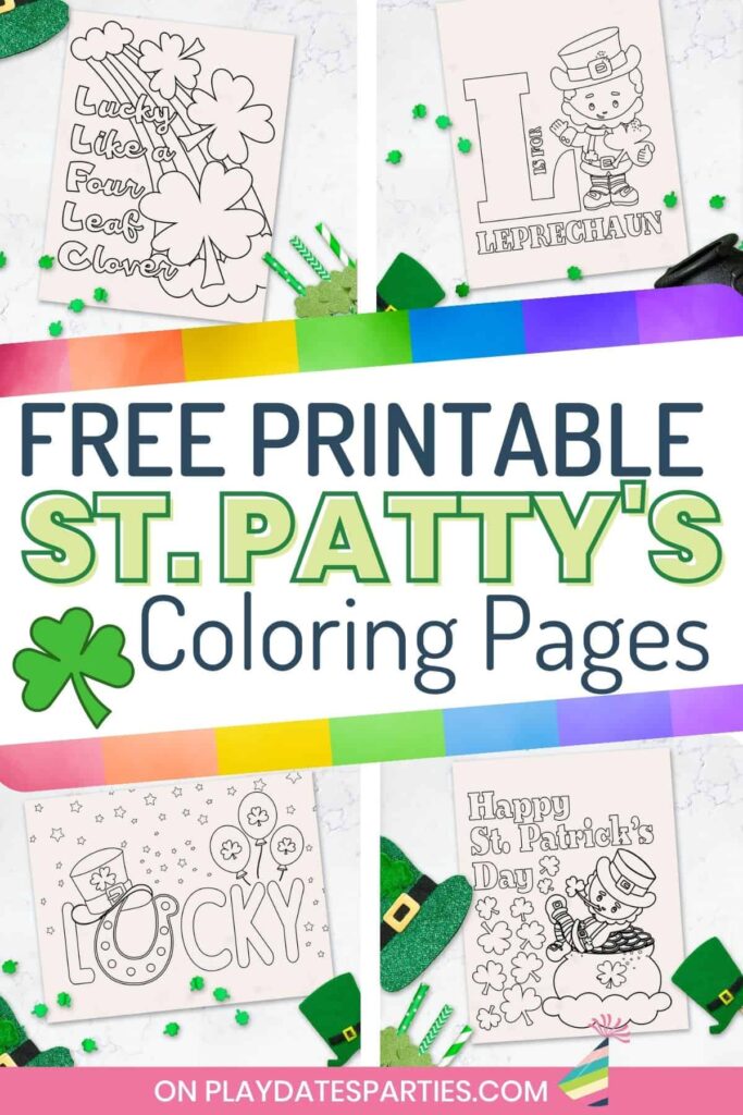 Cute st patricks day coloring pages free download