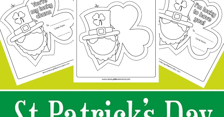 St patricks day printable notes