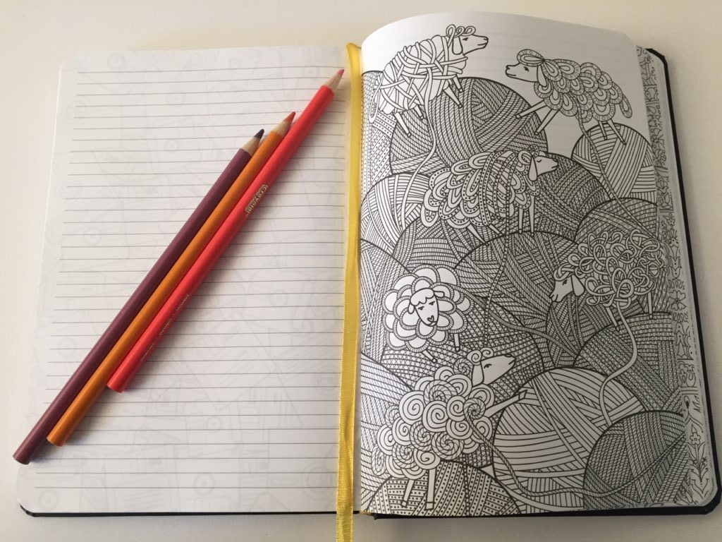 Coloring notebook