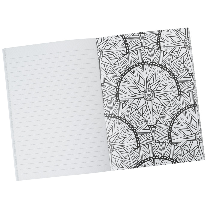 Doodle therapy notebook