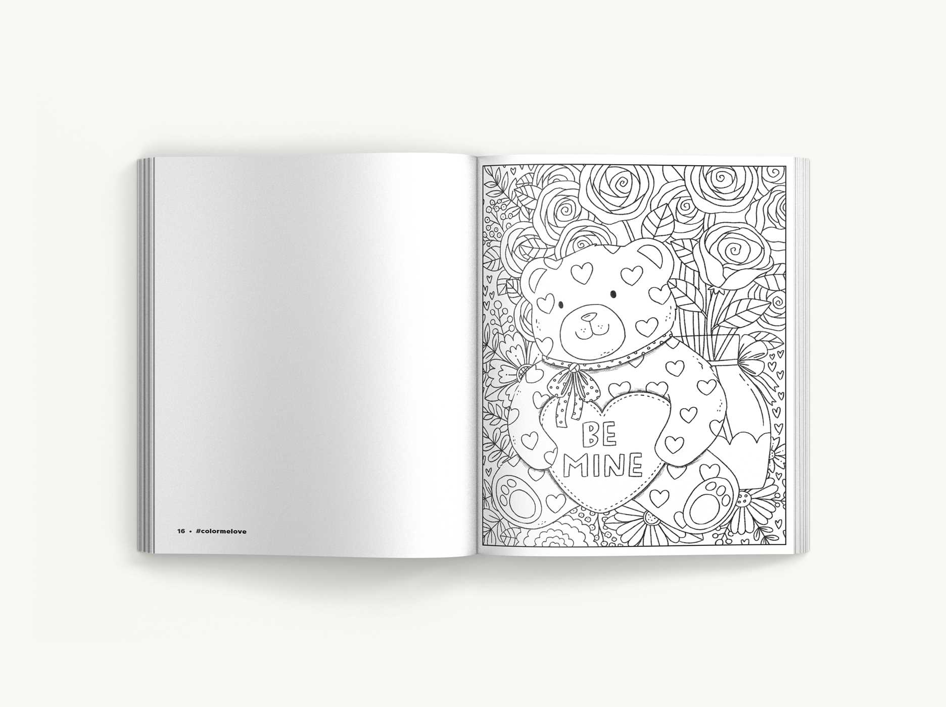 Color me love a valentines day coloring book â cider mill press