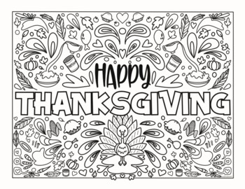 November coloring pages gratitude word search by cookies and racecars