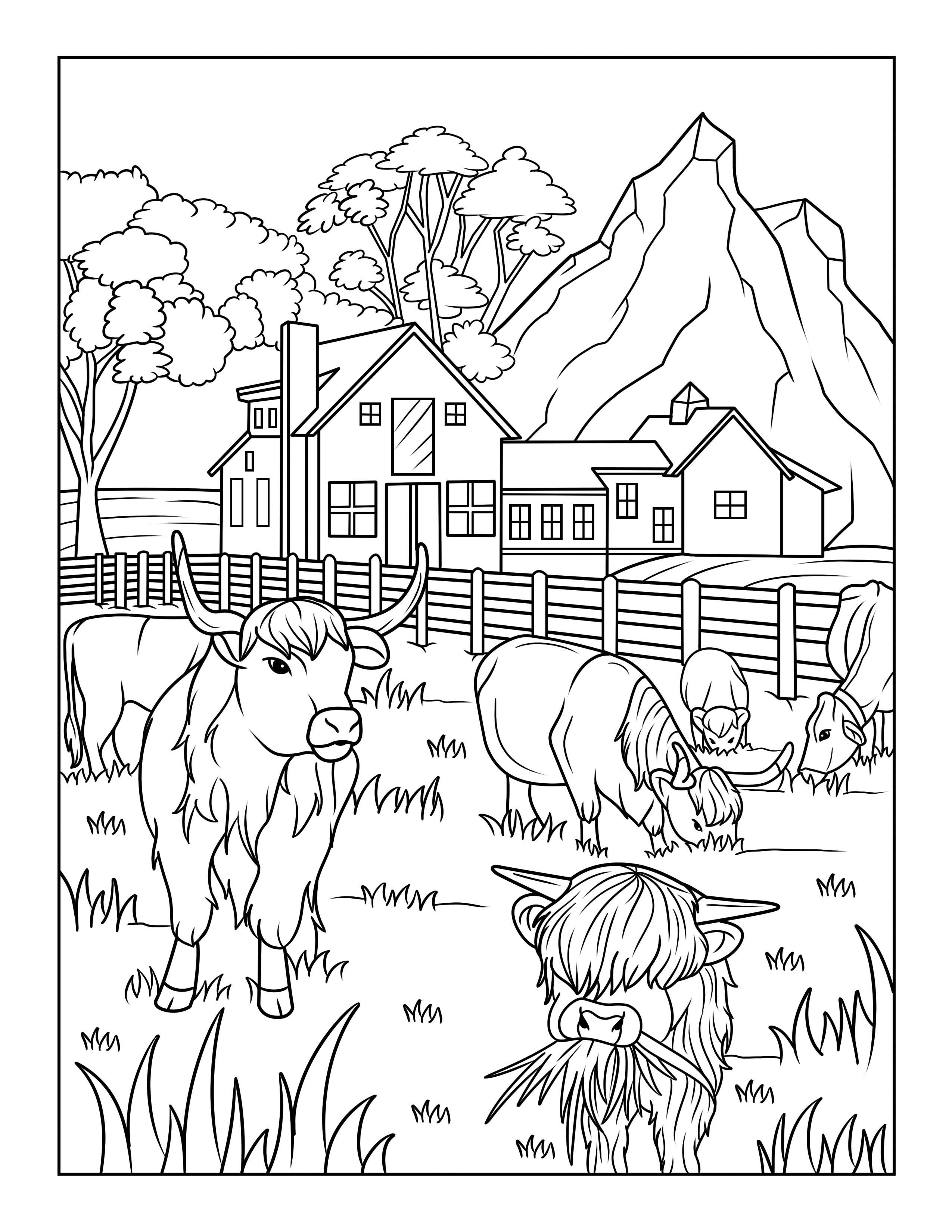 Coloring pages for november