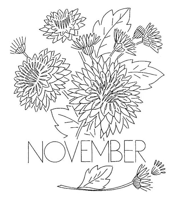 November coloring pages printable for free download