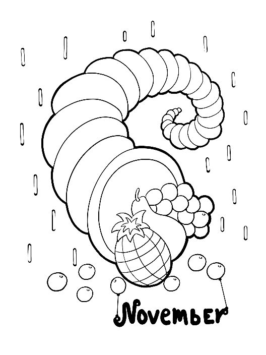 November coloring pages printable for free download