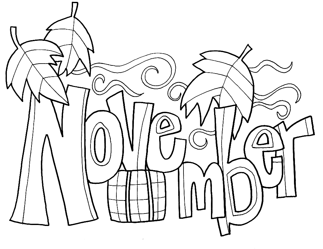 November coloring pages printable for free download