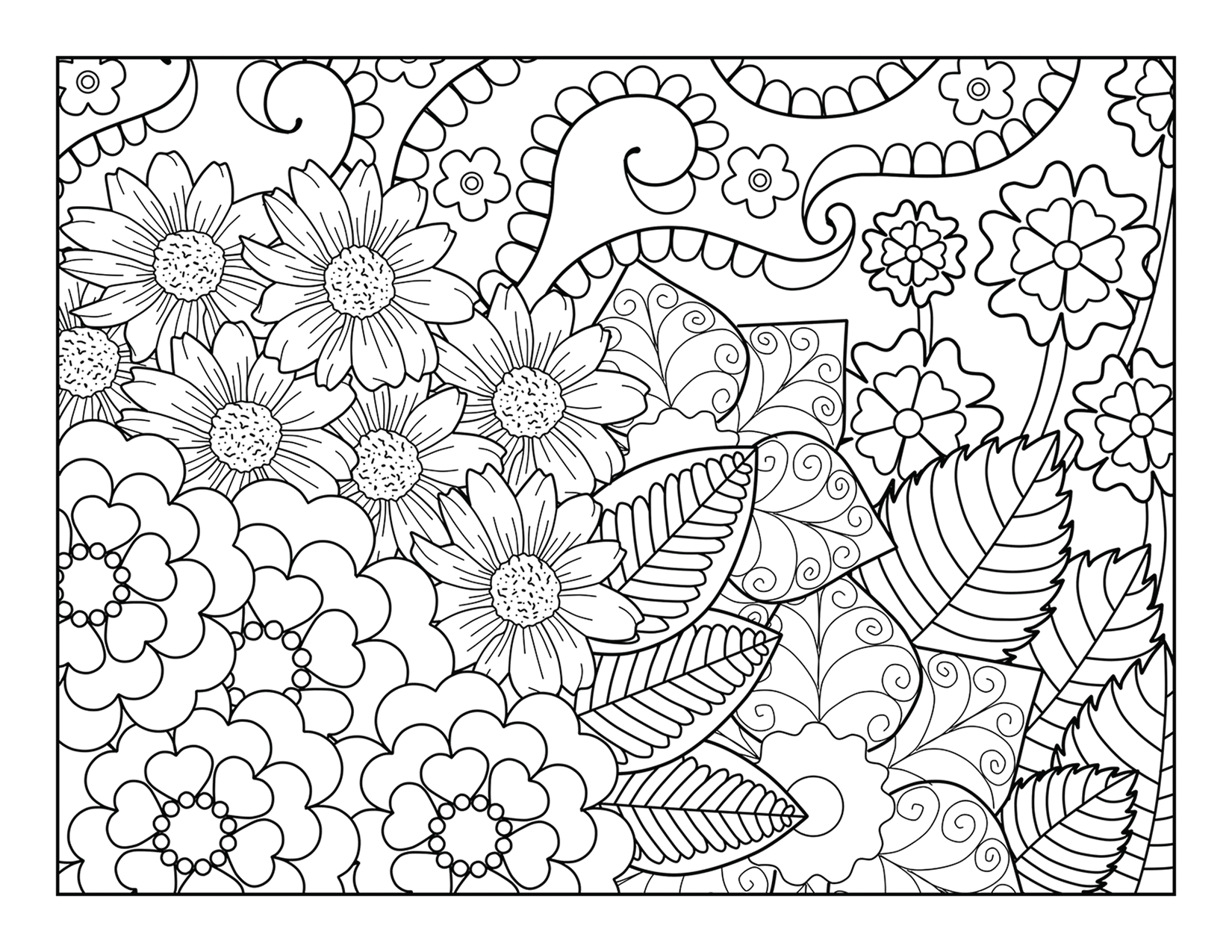 November coloring page printables