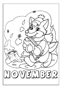 Unwind and relax with printable november autumn coloring pages collection pdf