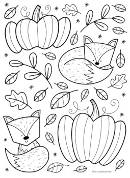 November coloring pages packet by mrs arnolds art room tpt