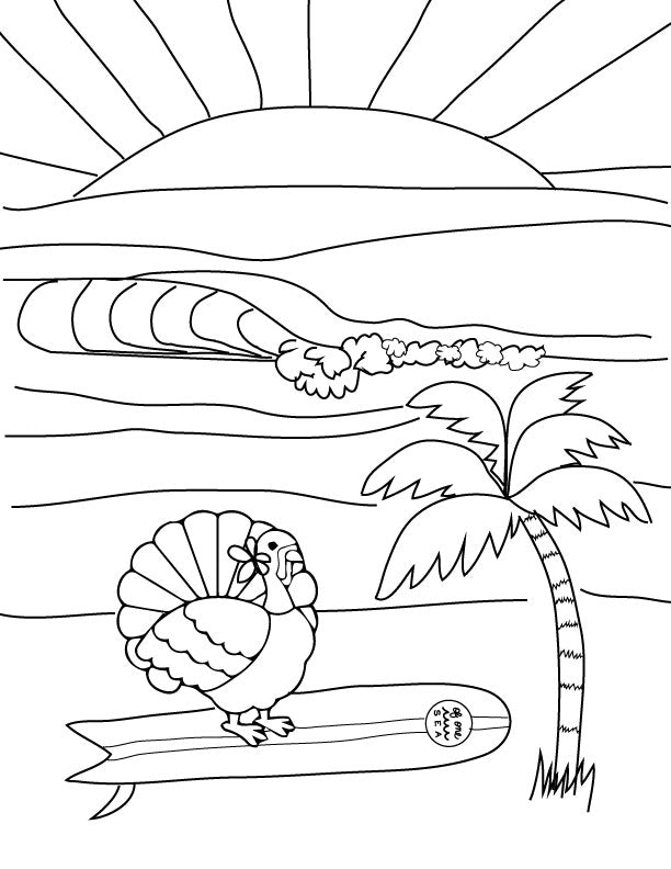 November coloring sheet