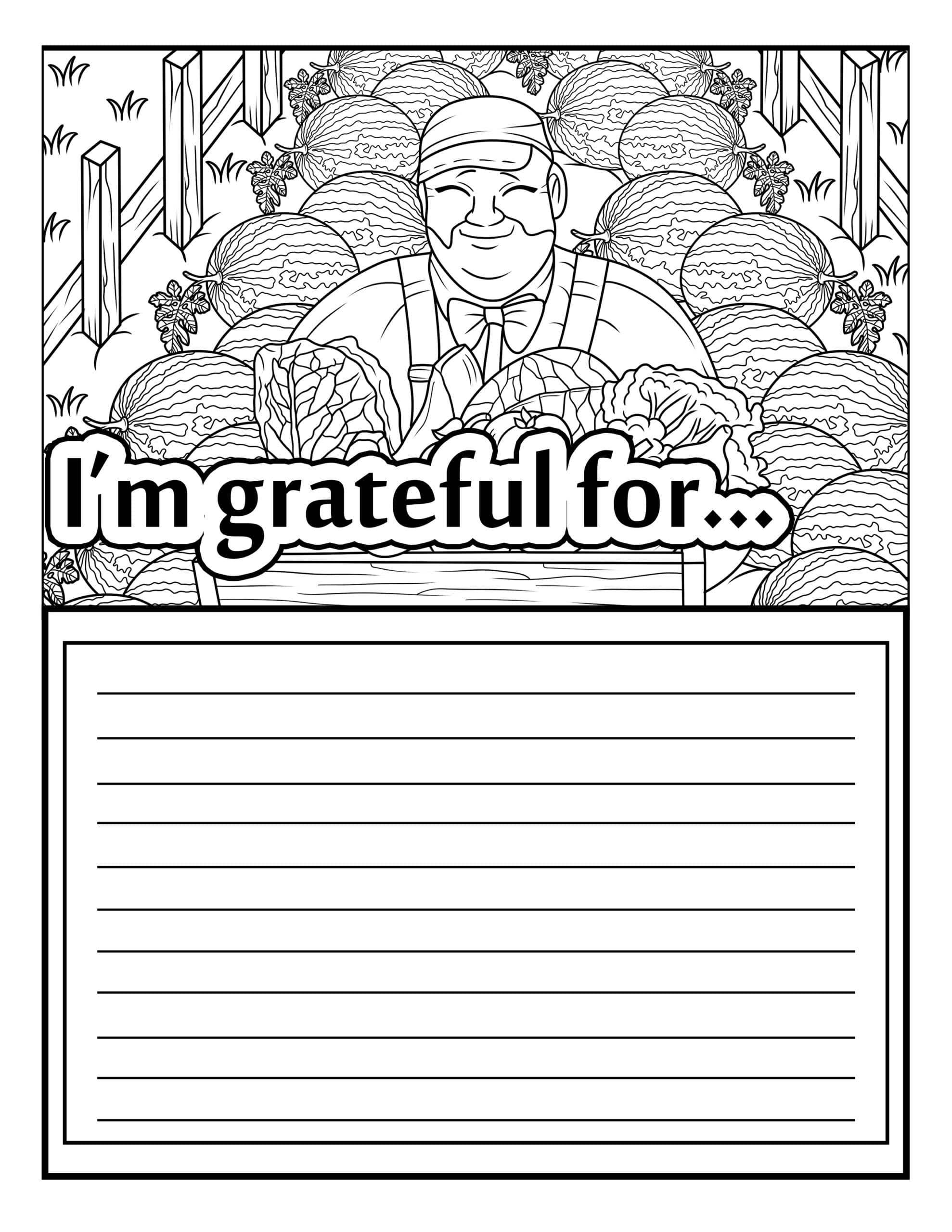 Coloring pages for november