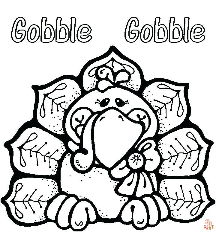 November coloring pages free printable for kids