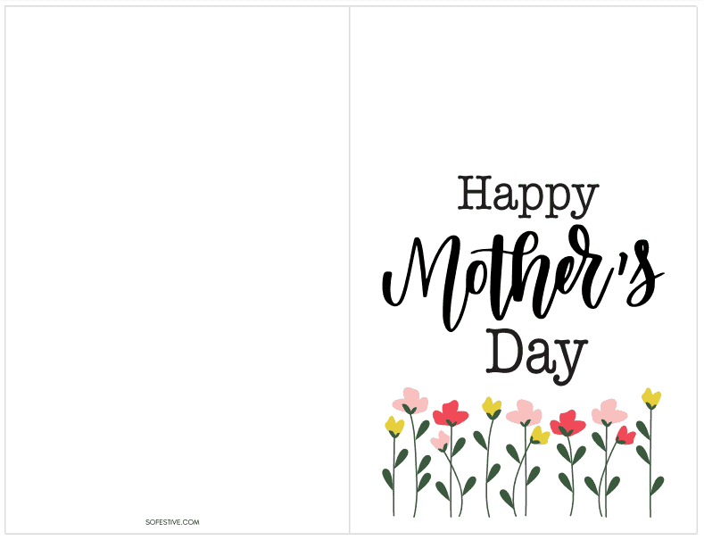 Free mothers day coloring pages