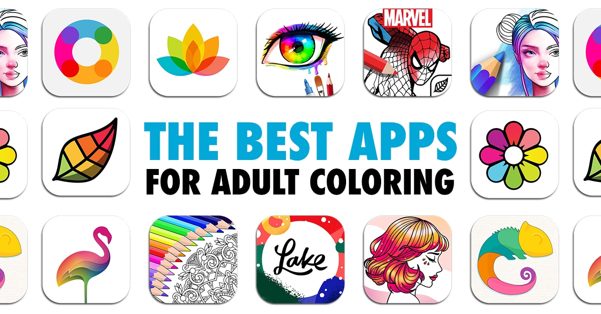 The best adult coloring book apps for artists apps reviewed