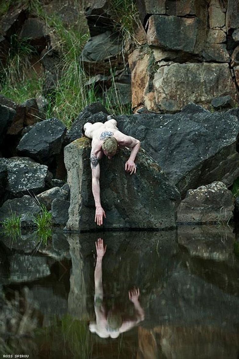 Photos of men in nature naturally nude by ross spirou