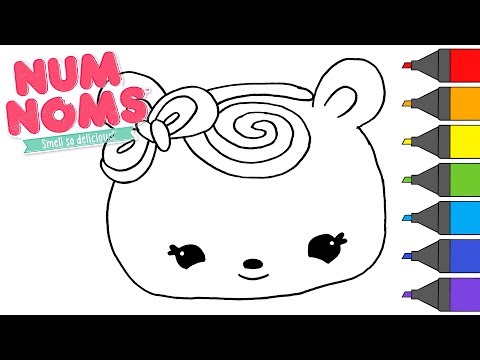 Num noms coloring book