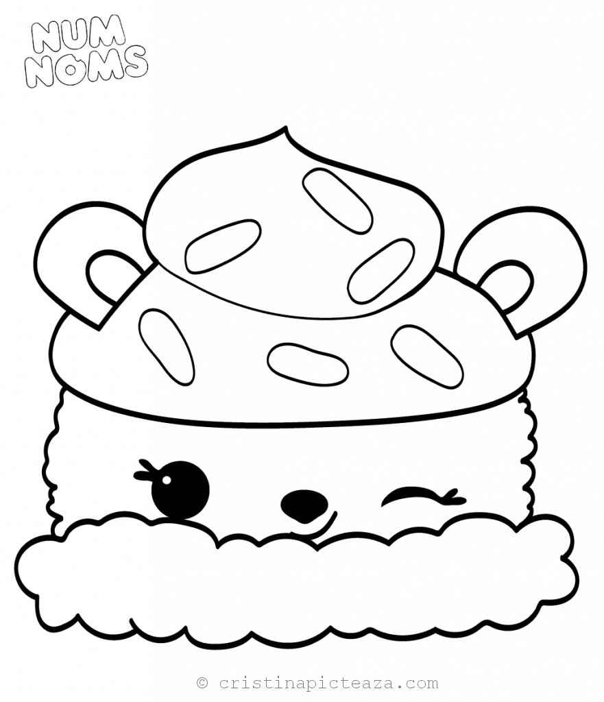 Num noms coloring pages â coloring sheets with num noms