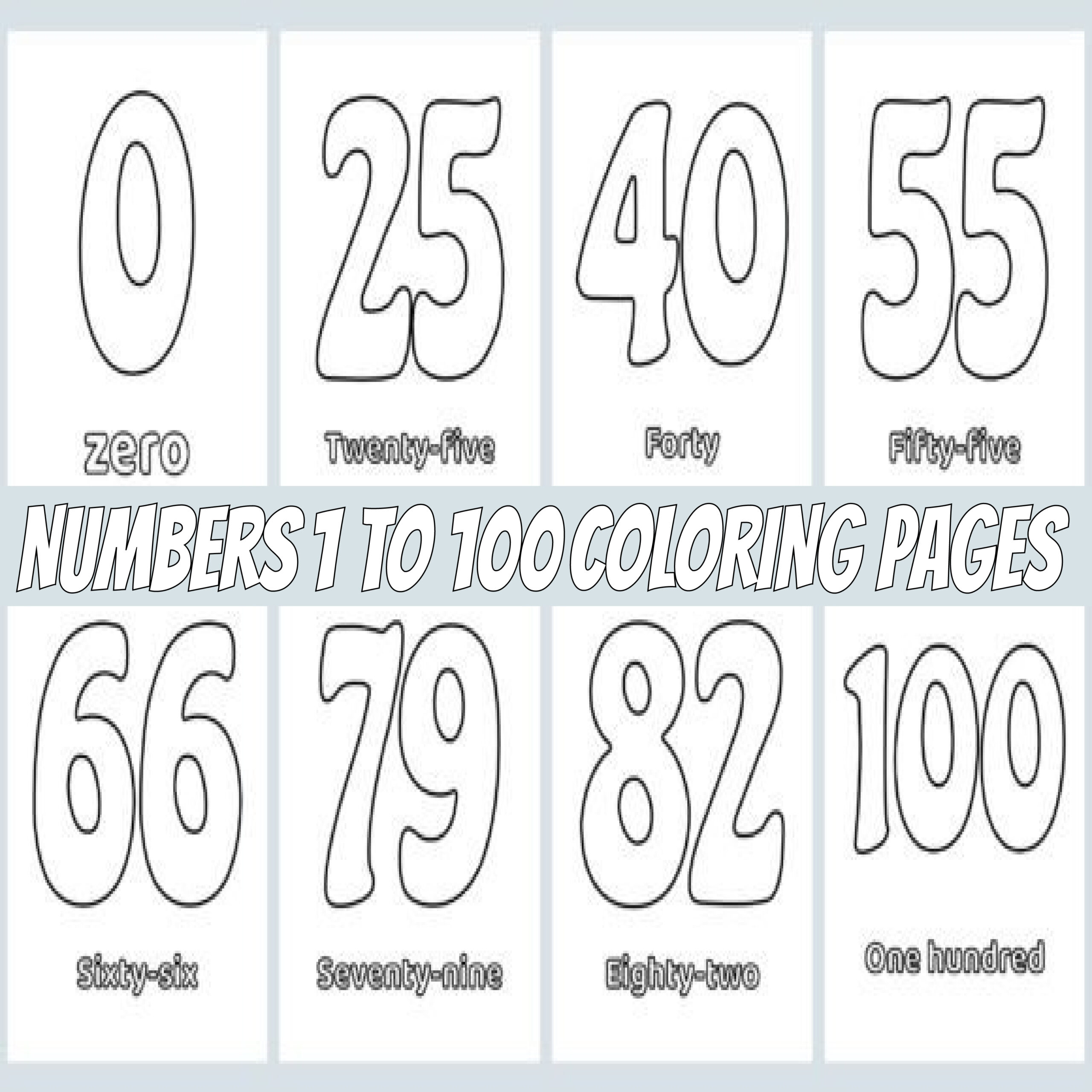 Numbers to coloring pages for kids numbers to coloring book made by teachers