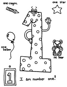 Number coloring page coloring pages coloring pictures numbers