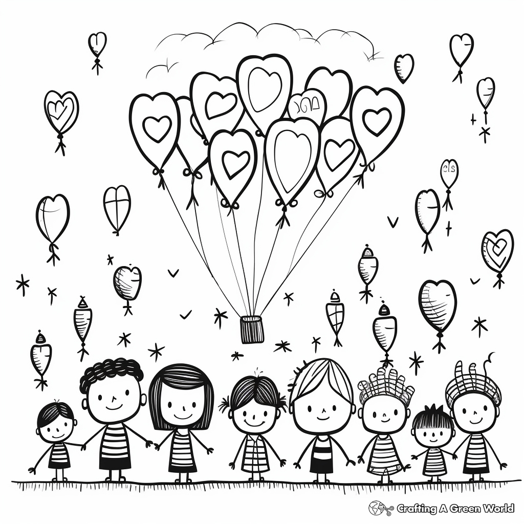 Th day of school coloring pages