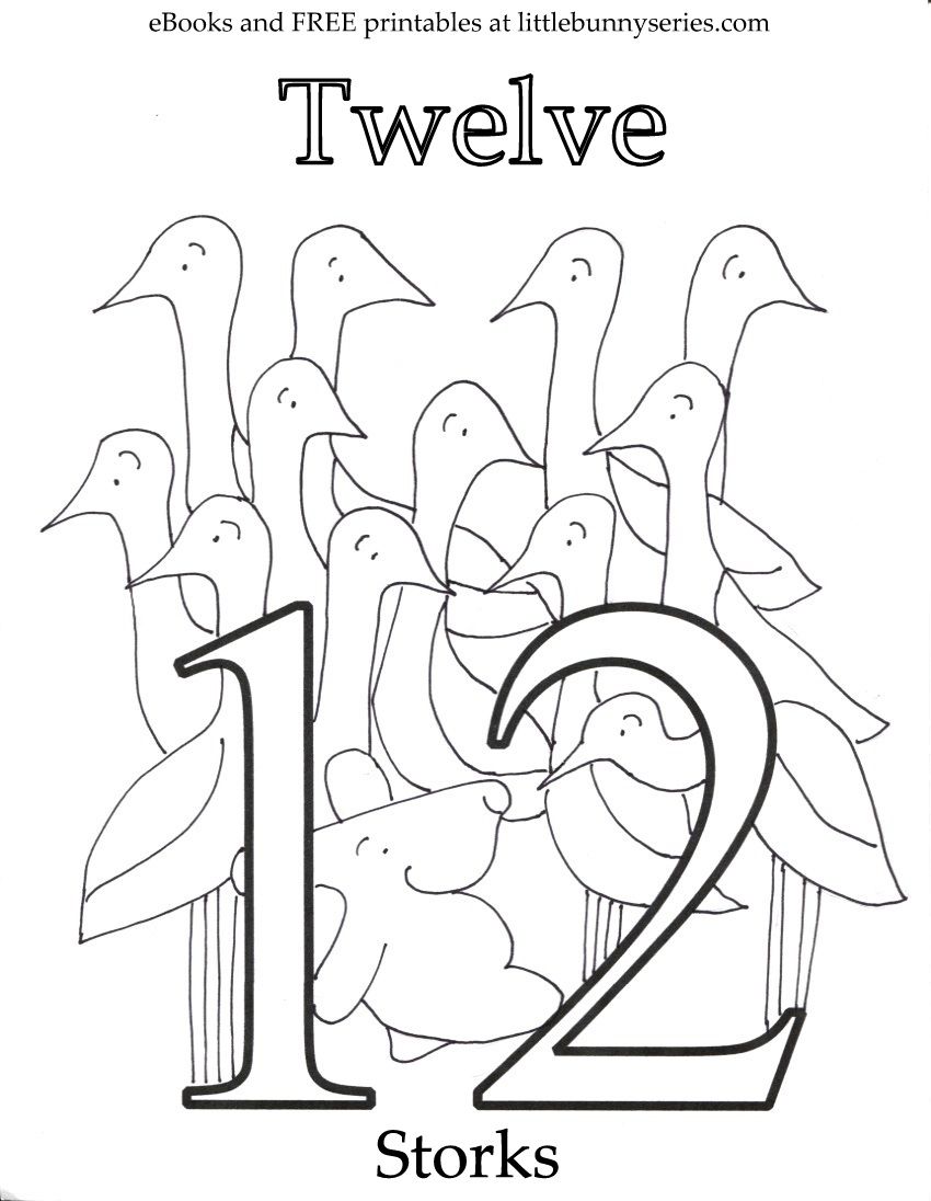 Number coloring page pdf coloring pages preschool worksheets kindergarten worksheets free printables