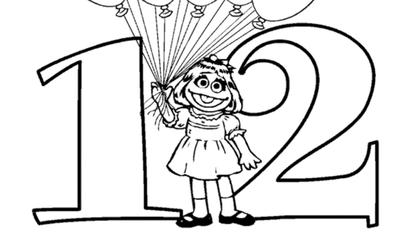 The number coloring page kids coloringâ kids for parents