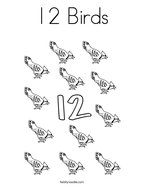 Number coloring pages