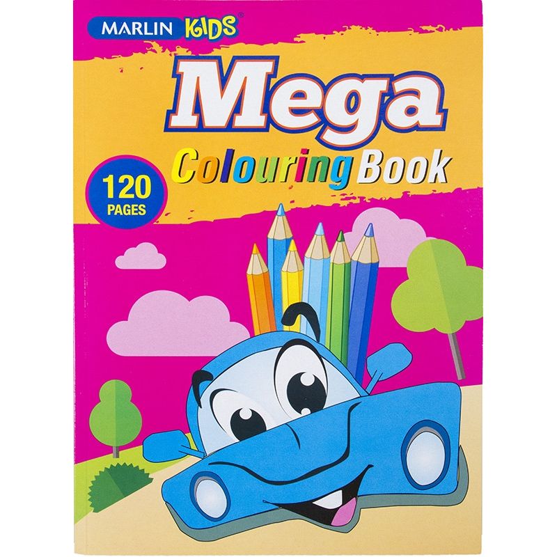 Marlin kids mega louring books page