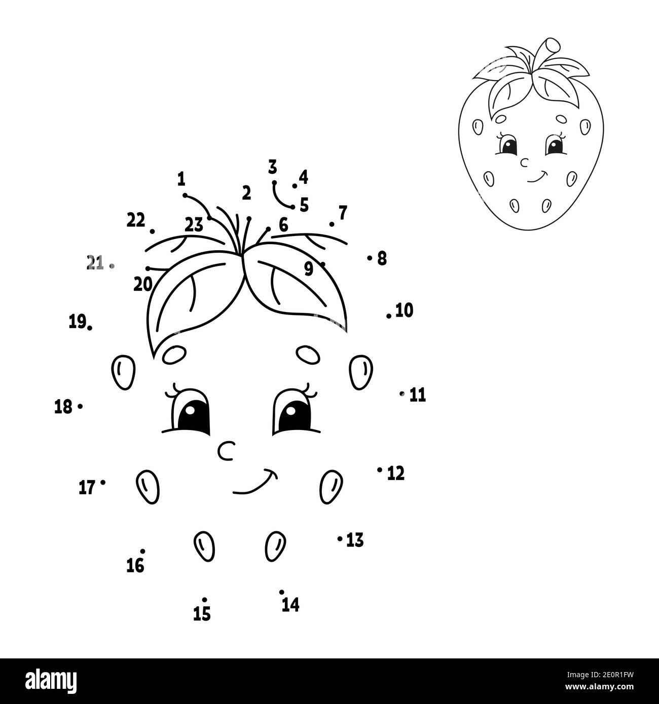 Dot to dot draw a line handwriting practice learning numbers for kids education developing worksheet activity coloring page game for toddler is stock vector image art