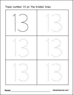 Number writing counting and identification printable worksheets for children