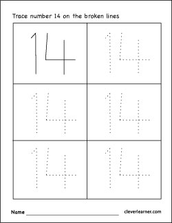 Number writing counting and identification printable worksheets for children