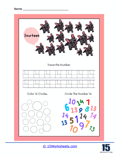 Number worksheets