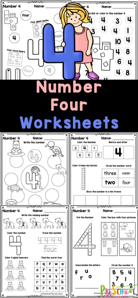 Number worksheets