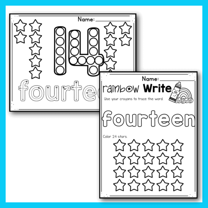 Free printable number worksheets for tracing and number recognition