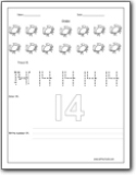 Number worksheets number worksheets for preschool and kindergarten