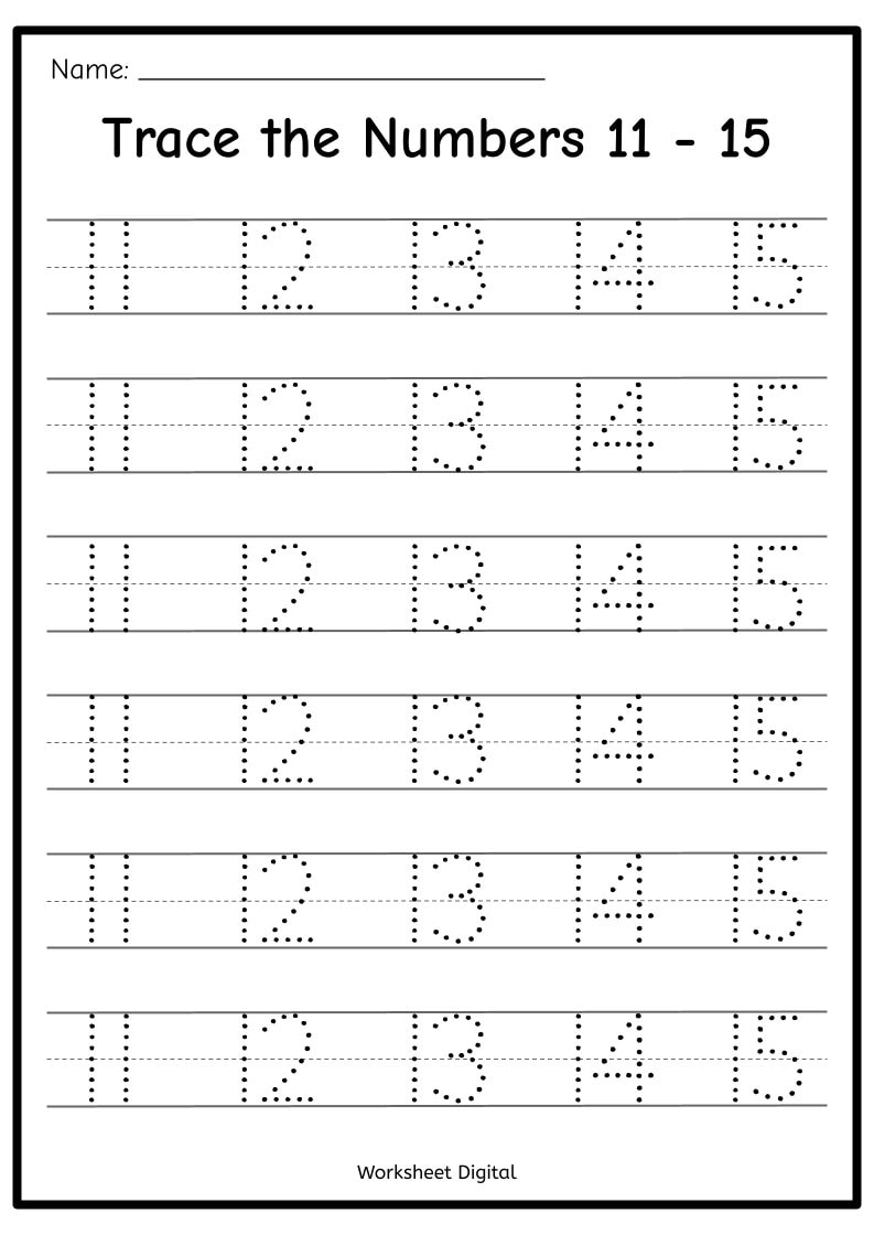 Printable numbers