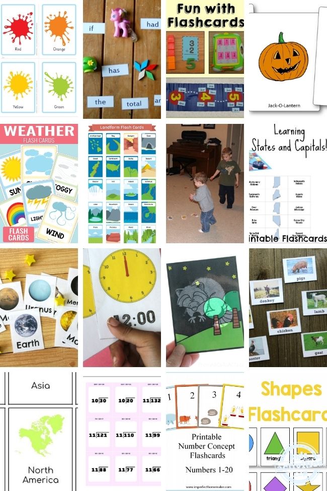 Printable flashcards awesome ways to use them kids activities blog