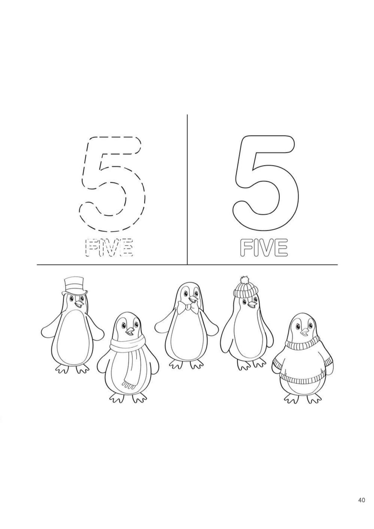 Kids coloring pages coloring numbers