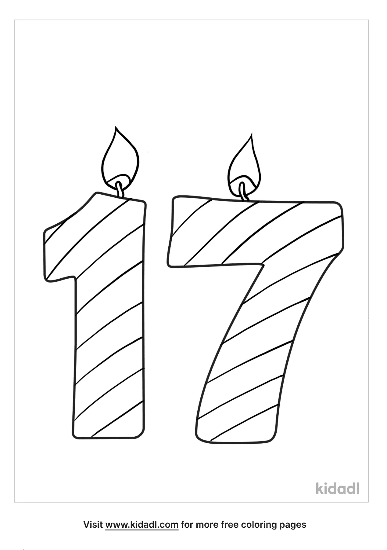 Free number coloring page coloring page printables