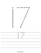 Number worksheets