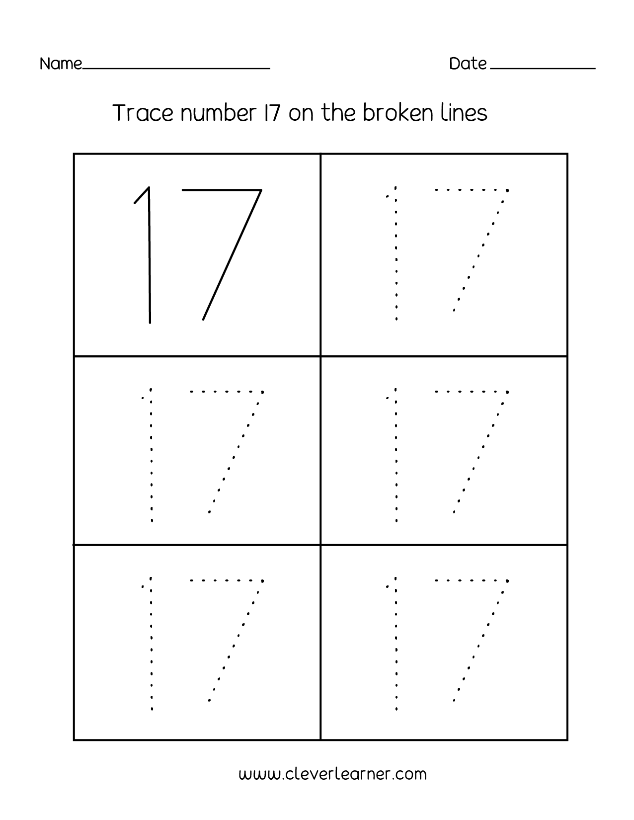 Number writing counting and identification printable worksheets for children